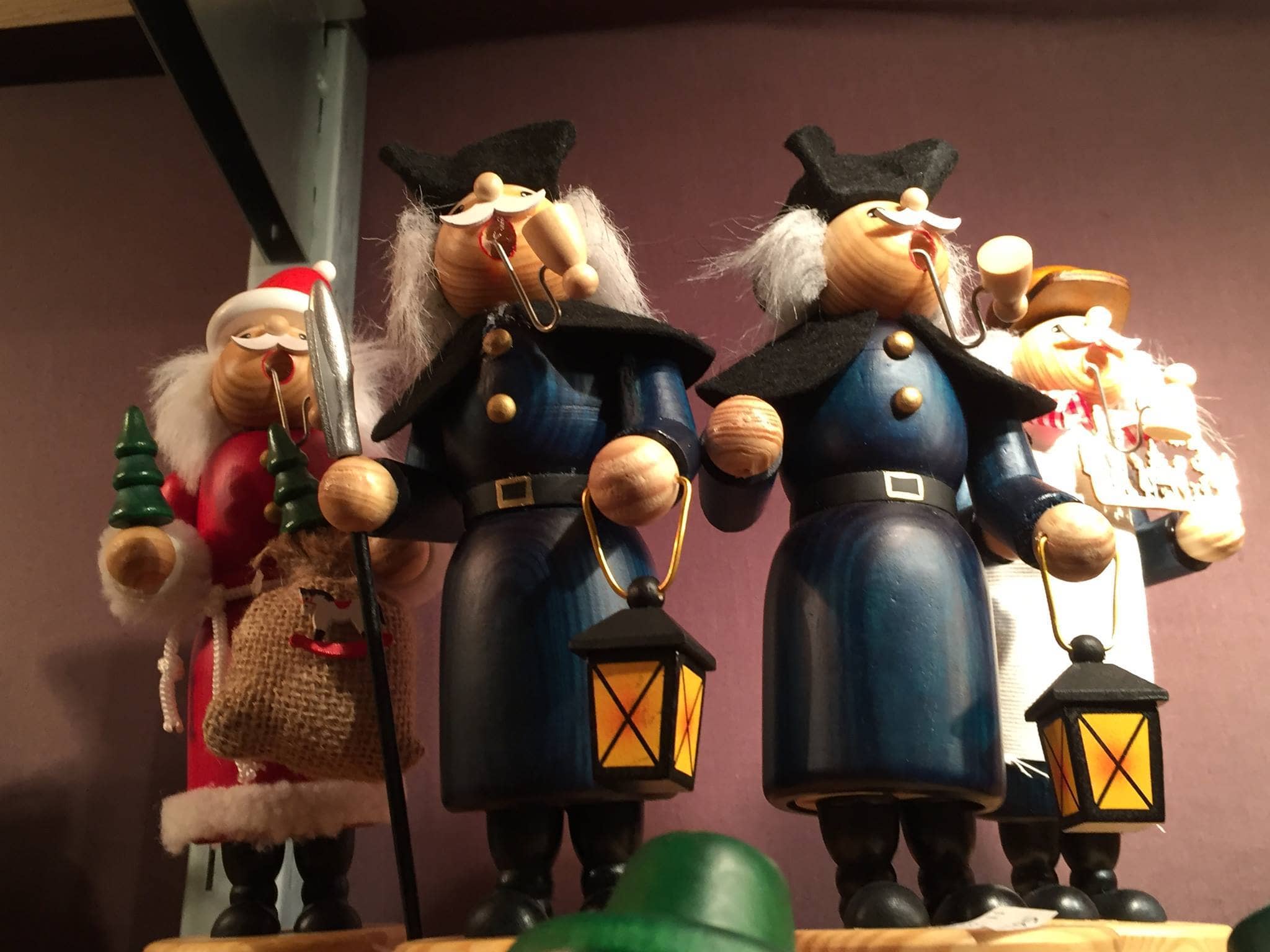 Rauchmännchen als Nachtwächter – Gilde Sfeer Saison-Deko
